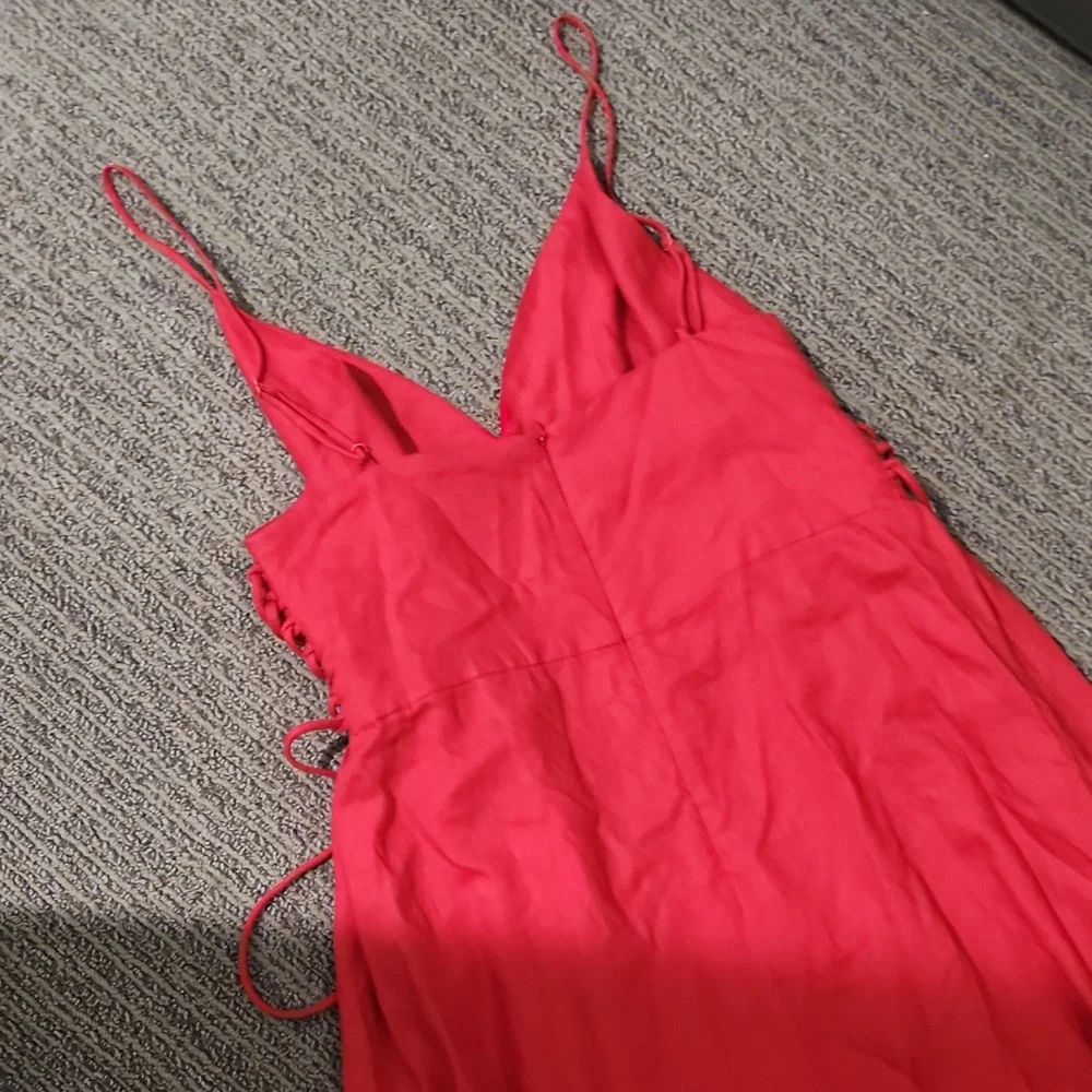 Farm Rio V Neck Sleeveless Midi Dress Size XL - Picture 13 of 16
